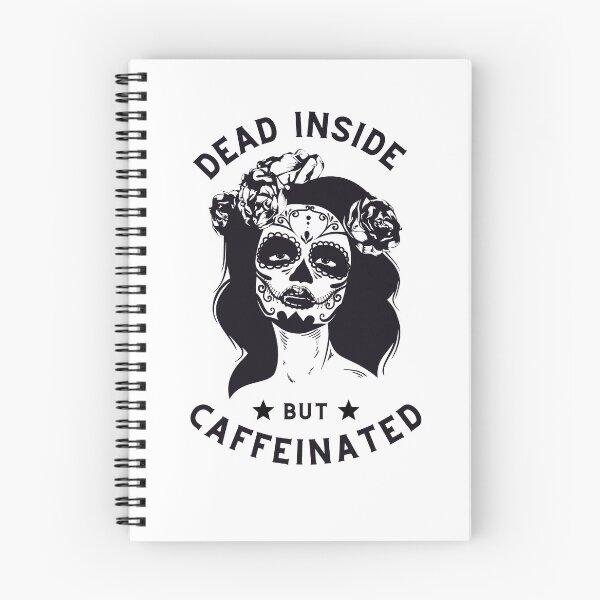 Item preview, Dead Inside But Caffeinated Classic T-shirt designed and sold by lhousshop.