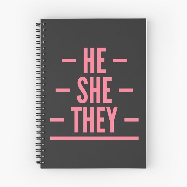 Item preview, He/She/They Pronouns designed and sold by Vira Magnus Layton.