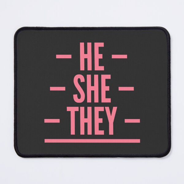 Item preview, He/She/They Pronouns designed and sold by Vira Magnus Layton.