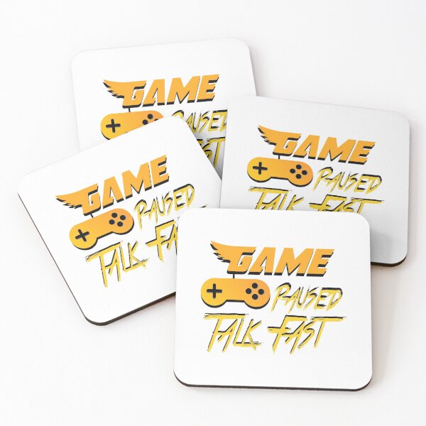 Item preview, Game Paused Talk Fast designed and sold by jaml-12.