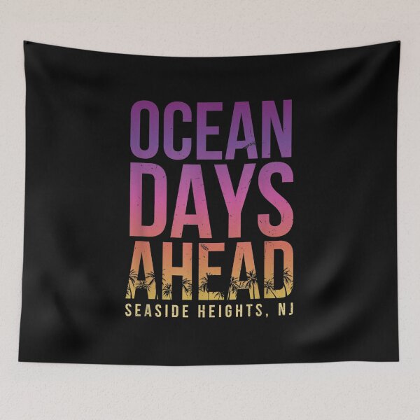 Item preview,  Ocean Days Ahead Seaside Heights Beach Lover Jersey designed and sold by caral8.