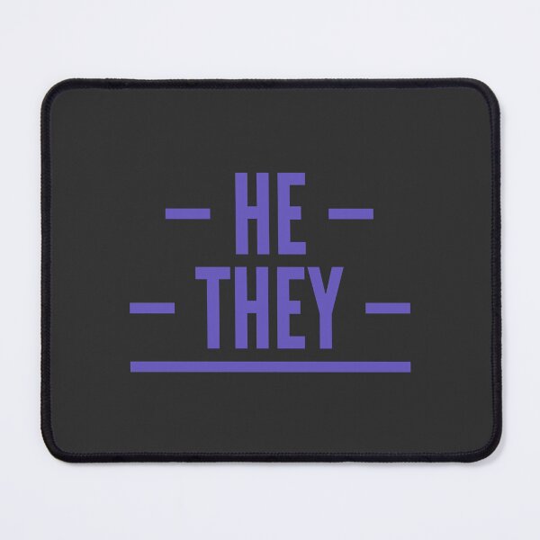 Item preview, He/They Pronouns designed and sold by Vira Magnus Layton.