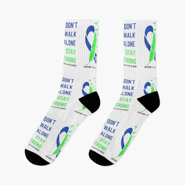 Item preview, Suicide Prevention Awareness - Don't Walk Alone Stay Strong T-Shirt designed and sold by spolayastore.