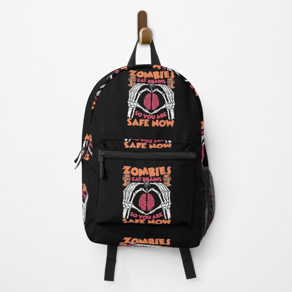 Item preview, Zombies Eat Brains So You Are Safe Now designed and sold by SewnMemories.
