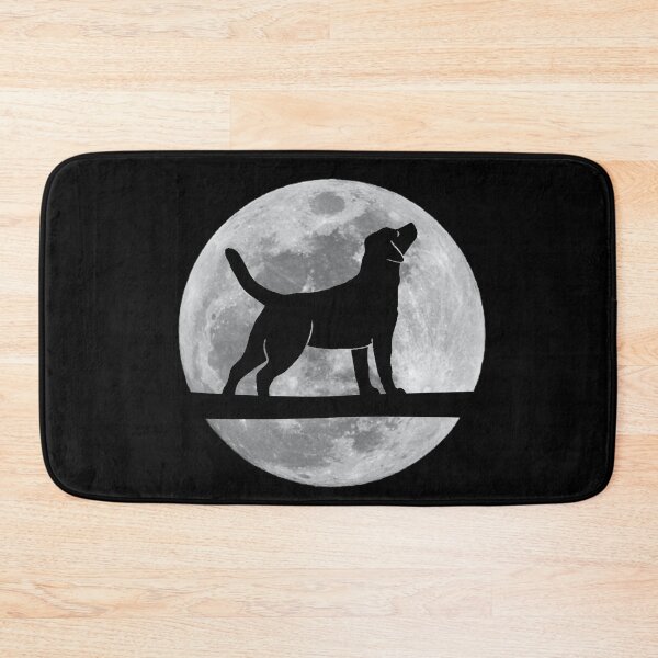 Item preview, Labrador Dog Night Moon labrador Lover designed and sold by alaechamlal.