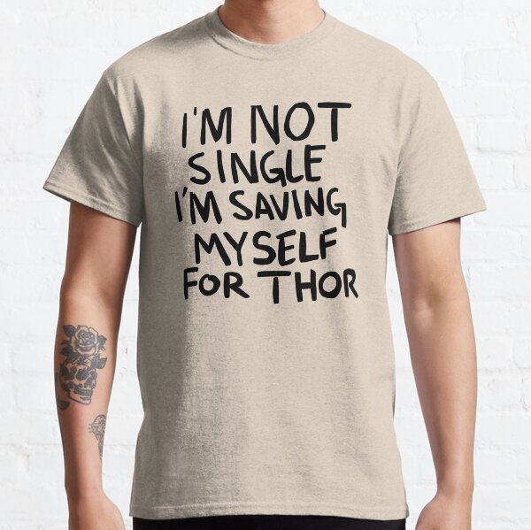 Ich rette mich für Donnergott Classic T-Shirt
