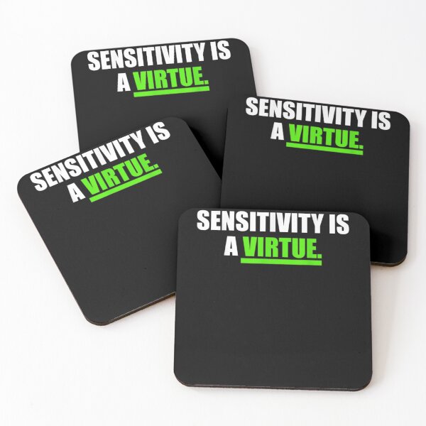 Item preview, Sensitivity Is A Virtue funny Motivational Quote T-Shirt designed and sold by spolayastore.
