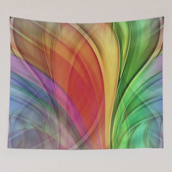 Item preview, All The Colors Of The Rainbow Blended Artwork designed and sold by taiche.
