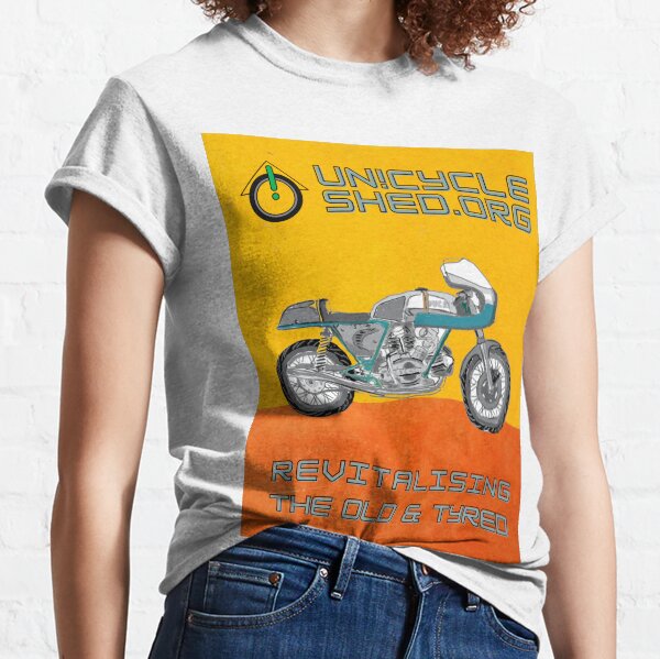 duc 750ss yellorange bg Classic T-Shirt