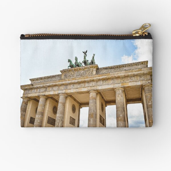 Berlin - Brandenburg Gate - Photographic Print Zipper Pouch
