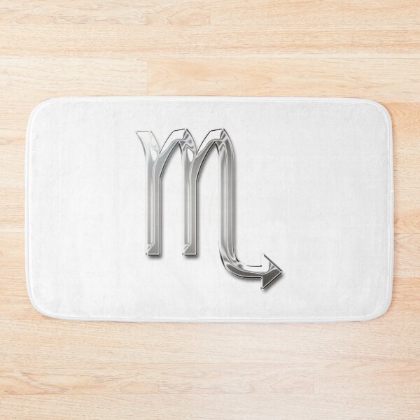 Item preview, Chrome Metallic Scorpio Star Sign  designed and sold by PrettyPage.