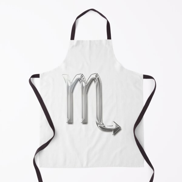 Item preview, Chrome Metallic Scorpio Star Sign designed and sold by PrettyPage.