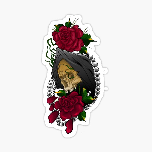 Item preview, Neotrad skull designed and sold by TonyArttattoo.