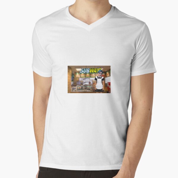 Subway V-Neck Sublimation Shirt