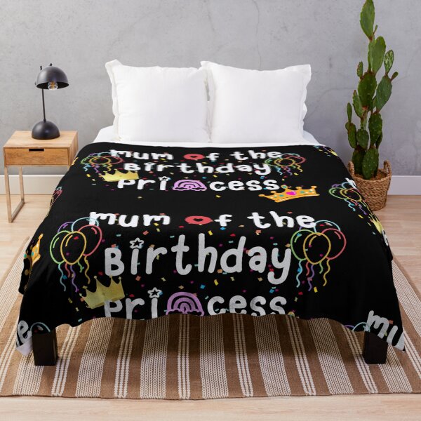Item preview, Mum of the birthday princess, designed and sold by amy greaves.