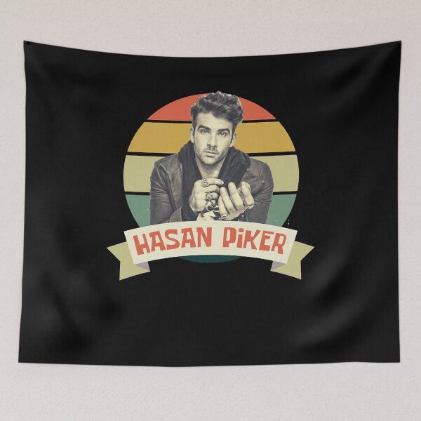 Item preview, Retro Style Hasan Piker Twitch Streamer designed and sold by Tami Makayla.