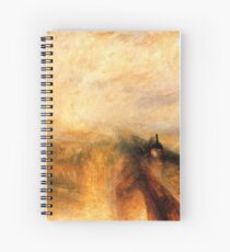 Rain, Steam and Speed turner Spiral Notebook