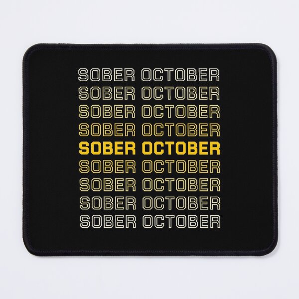 Item preview, Sober october challenge 31 days alcohol free no drinking sobriety designed and sold by portrait4you.