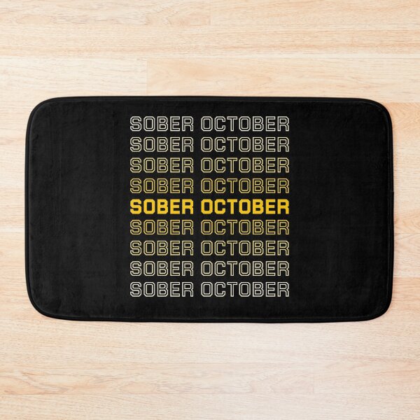 Item preview, Sober october challenge 31 days alcohol free no drinking sobriety designed and sold by portrait4you.