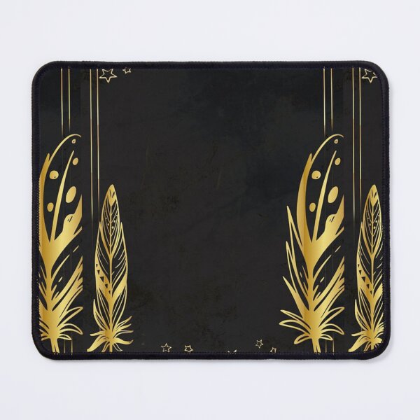 Item preview, Gold feather and stars frame designed and sold by NoahDea.