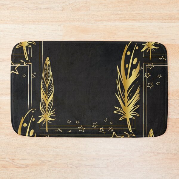 Item preview, Gold feather and stars frame designed and sold by NoahDea.