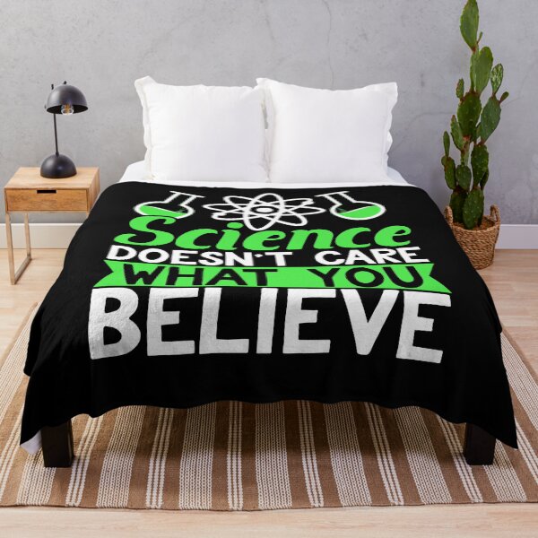 Item preview, Science Doesn't Care What You Believe Novelty Scientific Slogan designed and sold by Izzjack.
