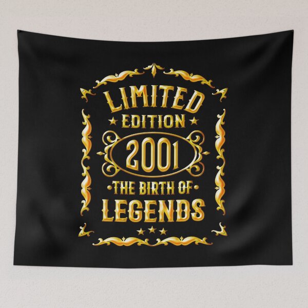 Item preview, Born in 2001 Vintage 2001 20th birthday designed and sold by Dubbra.