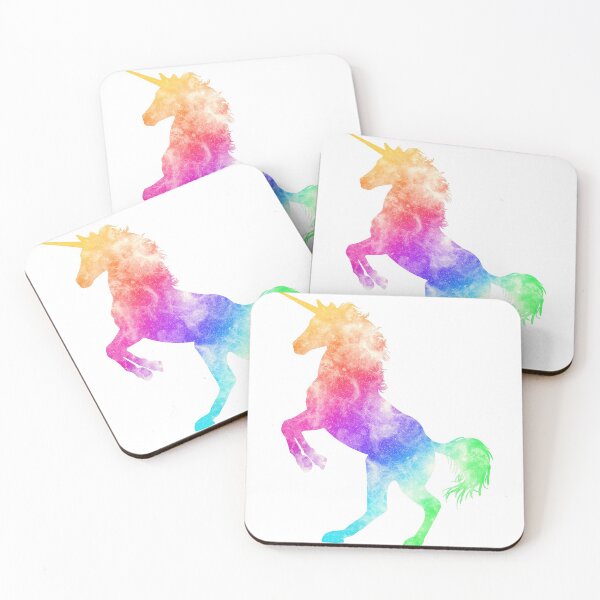 Item preview, Rainbow Galaxy Unicorn designed and sold by EmmaFalconerArt.