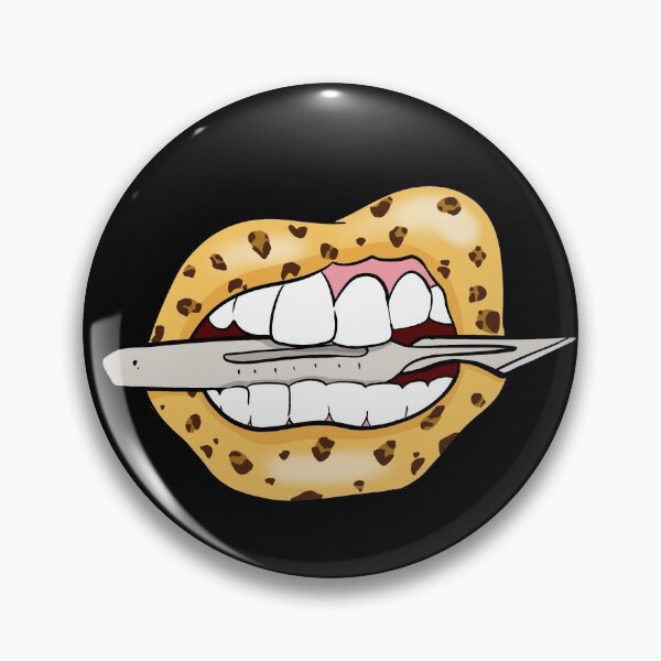 Item preview, Mouth animal print  - surgical tech sharp women designed and sold by tinypurpleland.