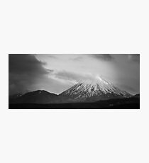 Mount Ruapehu New Zealand Photographic Print