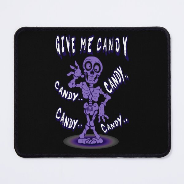Item preview, Give Me Candy Deep Purple Halloween Typography designed and sold by aventi24.