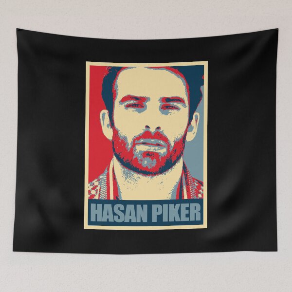 Item preview, Vintage Hasan Piker Hope Journalist designed and sold by Tami Makayla.