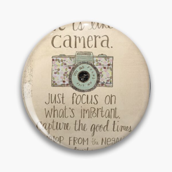 Item preview, life is like a camera designed and sold by MerciMe.