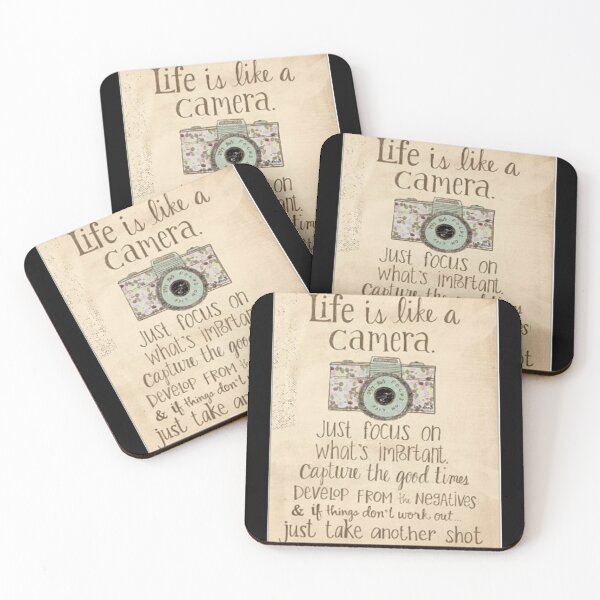 Item preview, life is like a camera designed and sold by MerciMe.