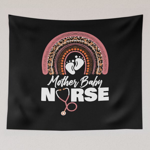 Item preview, Mother Baby Nurse Appreciation Postpartum Nursing  designed and sold by Dressed For  Duty.