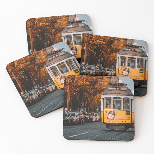 Item preview, Retro Lisbon electric tram designed and sold by roman-visuals.