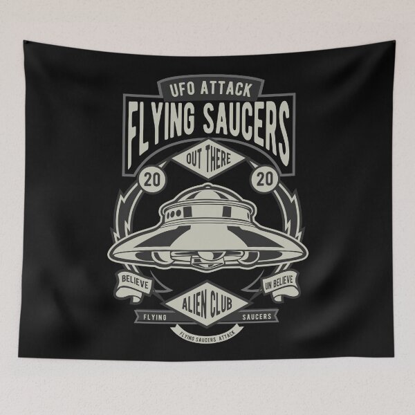 Item preview, Flying Saucers UFO Attack designed and sold by Vector Scout Lab.