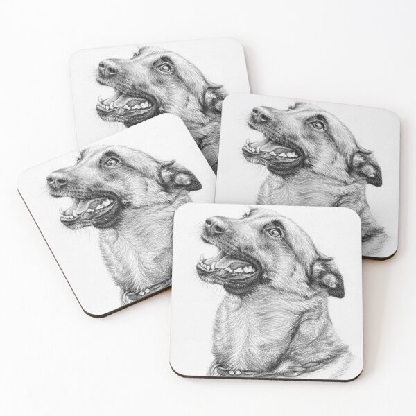 Item preview, Please goodie! Dog Portrait Drawing designed and sold by Arts & Dogs.