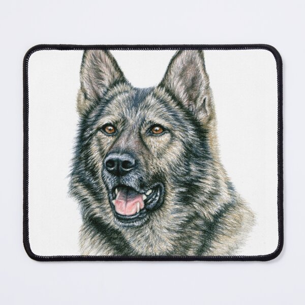 Item preview, Grauer Schäferhund - Pastor alemán gris designed and sold by Arts & Dogs.