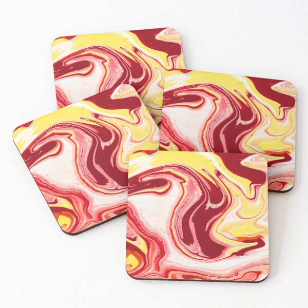 Item preview, Red, Orange, and Yellow Fluid Art designed and sold by Giftables.