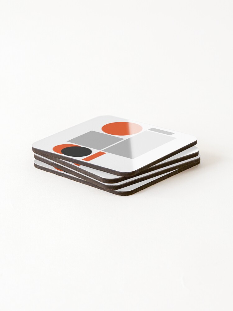Thumbnail 4 of 5, Coasters (Set of 4), Abstract#46 designed and sold by process22.