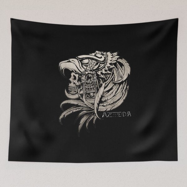 Item preview, Aztec Skull Calabera Azteca designed and sold by vuhungbnz.