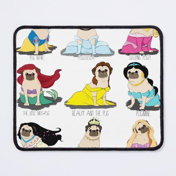 Item preview, Pug Princesses Classic T-Shirt designed and sold by jimelzxsnavely.