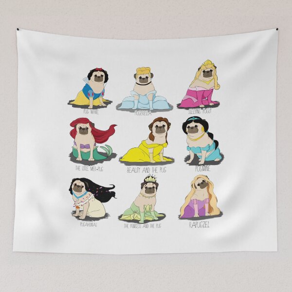 Item preview, Pug Princesses Classic T-Shirt designed and sold by jimelzxsnavely.