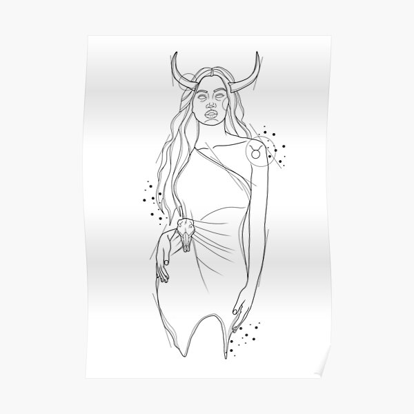 Taurus Tattoo Posters For Sale | Redbubble