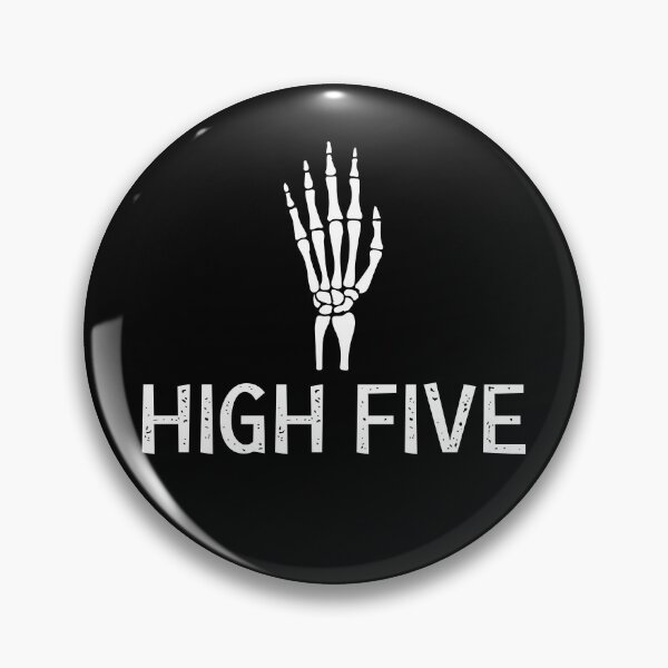 Item preview, High Five Funny Skeleton Hand Halloween designed and sold by faithinkindness.