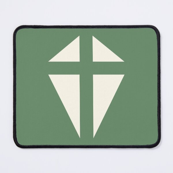 Item preview, White Triangles Christian Cross designed and sold by EverLife.
