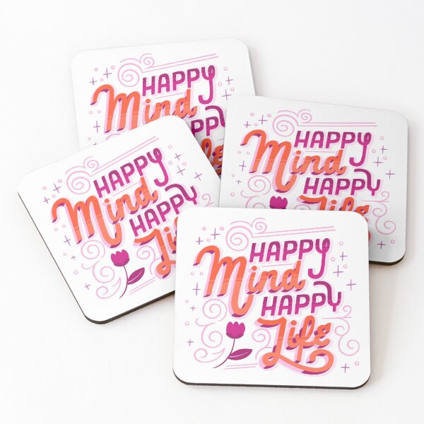 Item preview, Happy Mind Happy Life designed and sold by Mind Loves.