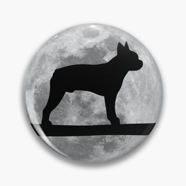 Item preview, Boston Terrier Dog Night Moon boston terrier Lover designed and sold by alaechamlal.
