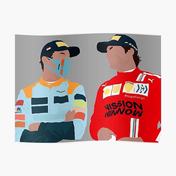 carlando después del gp de mónaco Póster